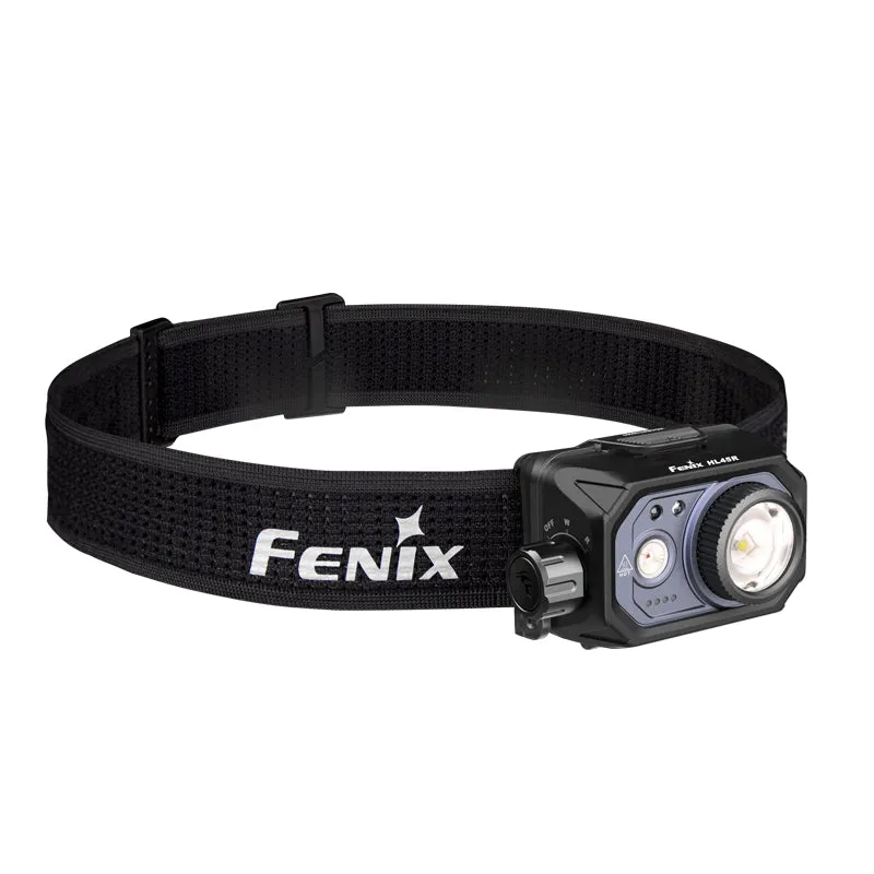 - Voice-activated Fenix Sleek and smooth HL45R Black Headlamp