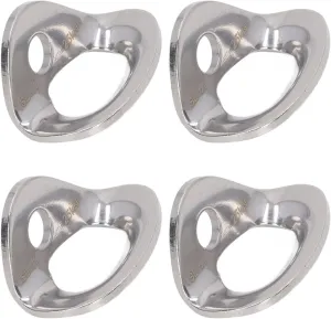 10Pcs Climbing Hanger Lightweight Stainless Steel Rock Climbing Anchors for Cave Exploration Engineering Protection