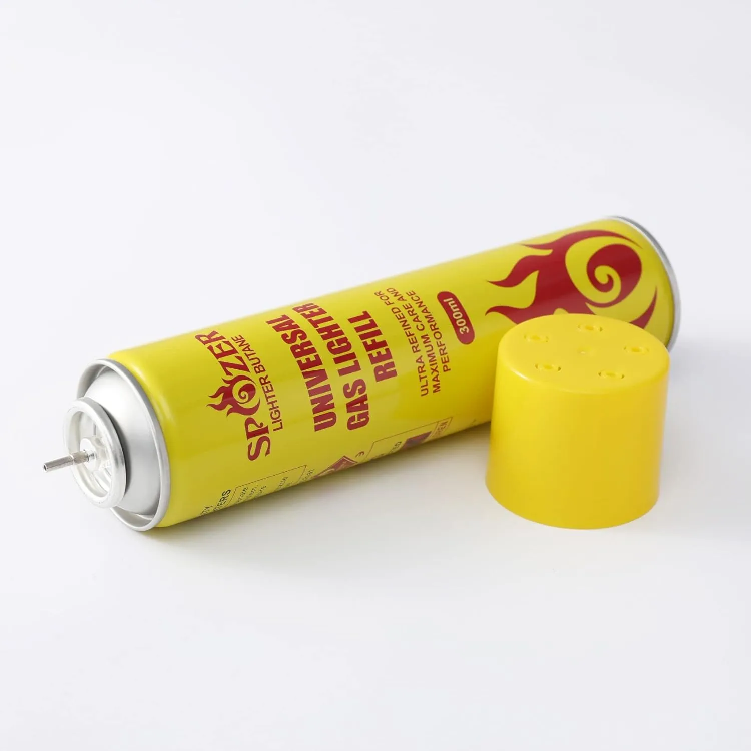 12 Pack Lighter Gas Refill Butane Universal Fluid Fuel Ultra Refined 300ml 10.14 Oz （1 Box）