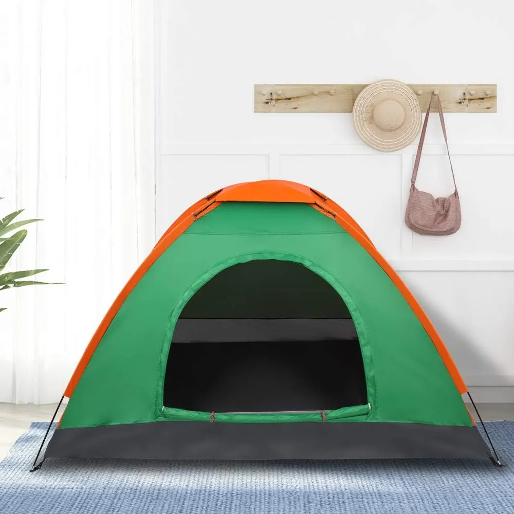 1/2/3/4-Person Camping Tent,Family Dome Weatherproof Tent with Easy Setup, Included Carry Bag, Windows and Door for Air Flow for Backpacking, Hiking, or Beach