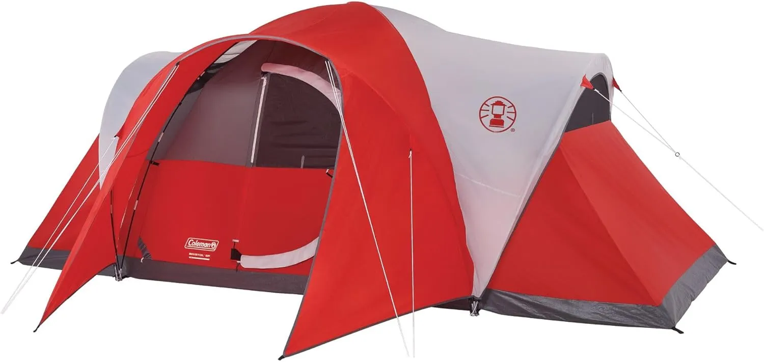 16' x 7' 8 Person Dome Tent, with Hinged Door