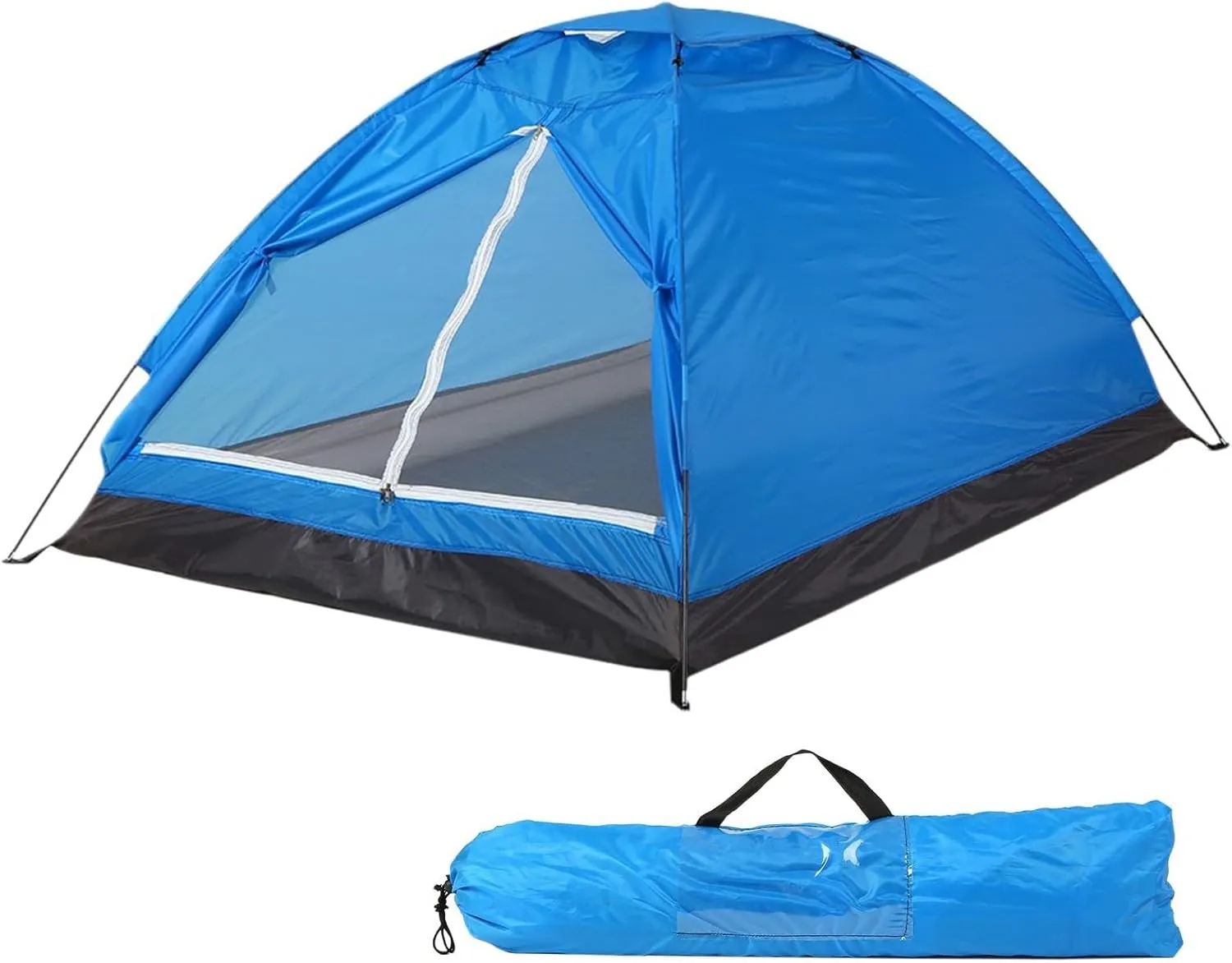 2 Person Camping Tent with Removable Rain Fly for Reliable Weather Protection