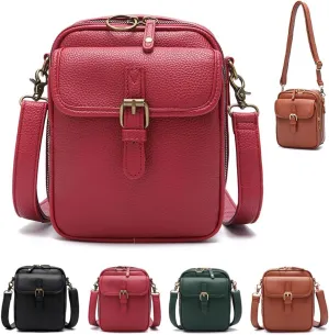 2025 Upgrade Vintage Double Layer Large Capacity Mini Messenger Bag, Vintage Double Layer Large Capacity for Women Men