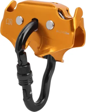 20KN Double Pulley System, Lightweight Pulley Swing Plate Aluminum Alloy for Rock Climbing Mountaineering Hauling