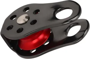 20kN Fixed Micro Pulley Lightweight Micro Climbing Pulley Versatile Compact Pulley for Rappelling High Altitude Work