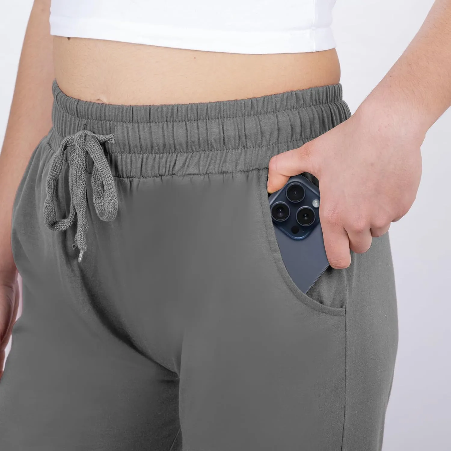 3 Pack: Women's Ultra-Soft Lounge Joggers Sweatpants Athletic Yoga Pants with Pockets