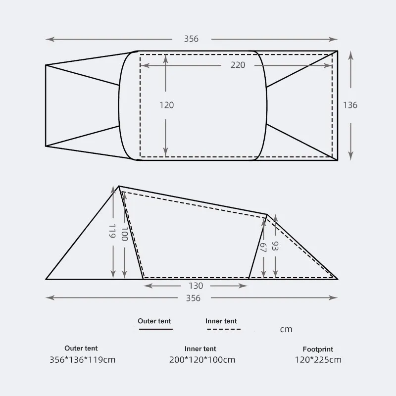 3F UL Gear Taihang 2 Tent