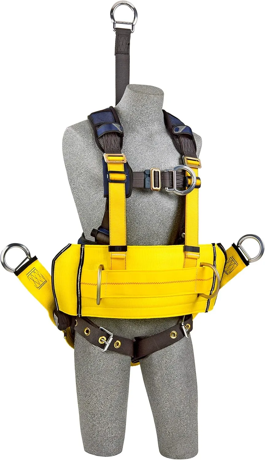 3M DBI-SALA ExoFit X300 Comfort Oil & Gas Climbing/Suspension Safety Harness 1113306, Medium
