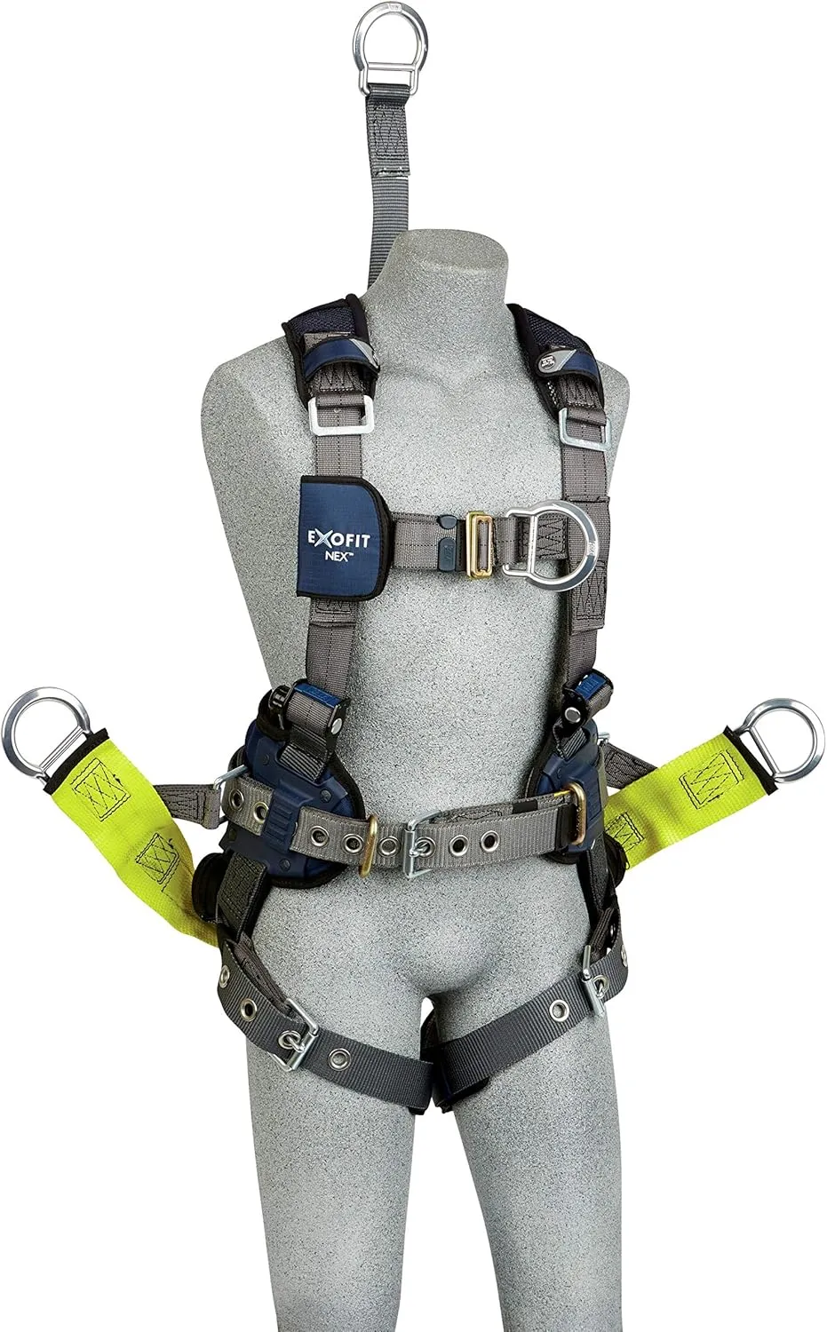 3M DBI-SALA ExoFit X300 Comfort Oil & Gas Climbing/Suspension Safety Harness 1113306, Medium