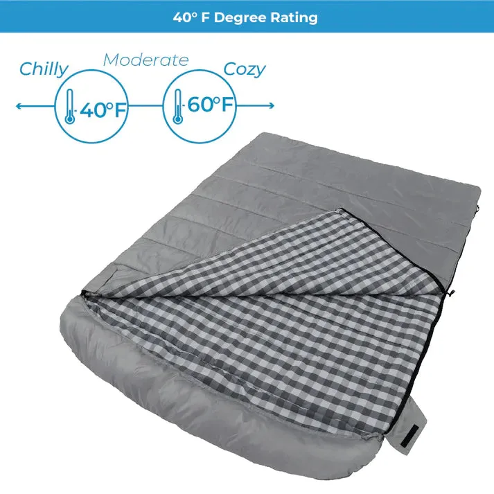 40 Degree Double Cool Climate Sleeping Bag
