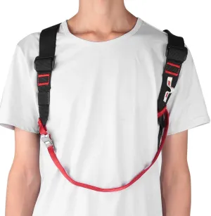 Adjustable Safety Shoulder Strap,Chest Hanging Point Straps for Outdoor Climbing