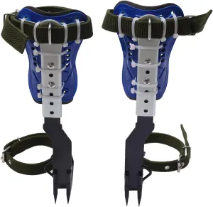Adjustable Tree Climbing Gear with Extra Multi-Functional Straps, 2 Gears Adjustable Tree Climbing Spike Kit with Safety Belt & Straps & Gloves,150Kg Load
