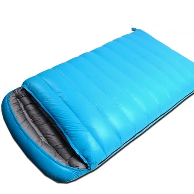 Adult Down Down Sleeping Ultralight Camping Bag Bag VR-compatible Sleeping Type Two-person Bag Accessible Envelope Bag Sleeping Winter  Sleeping Outdoor 