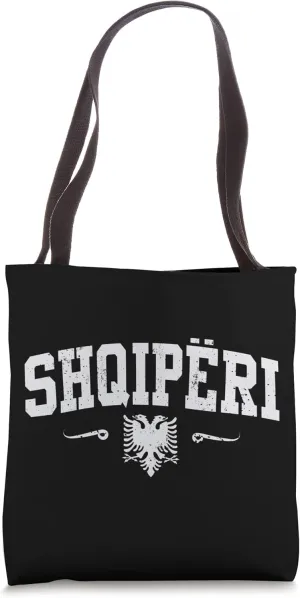 Albania Sport Design with Double Eagle Tote Bag