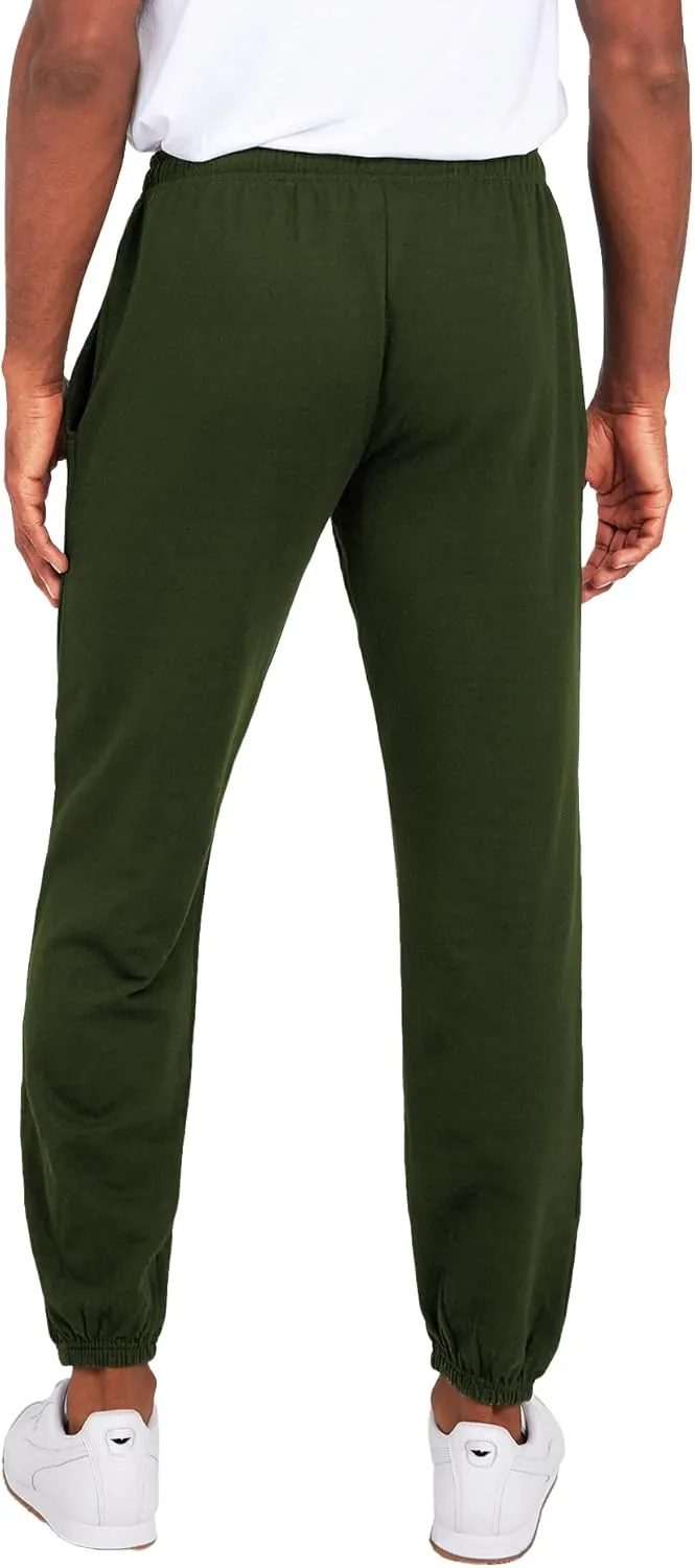 Andrew Scott Men's Fleece Joggers Pants | Multi Pack | Athletic Loose-fit Sweatpants for Workout, Running, Training
