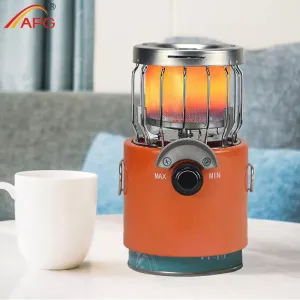 APG Mini 2 In 1 Camping Stove Gas Heater Outdoor Warmer Propane Butane Tent Heater Cooking System