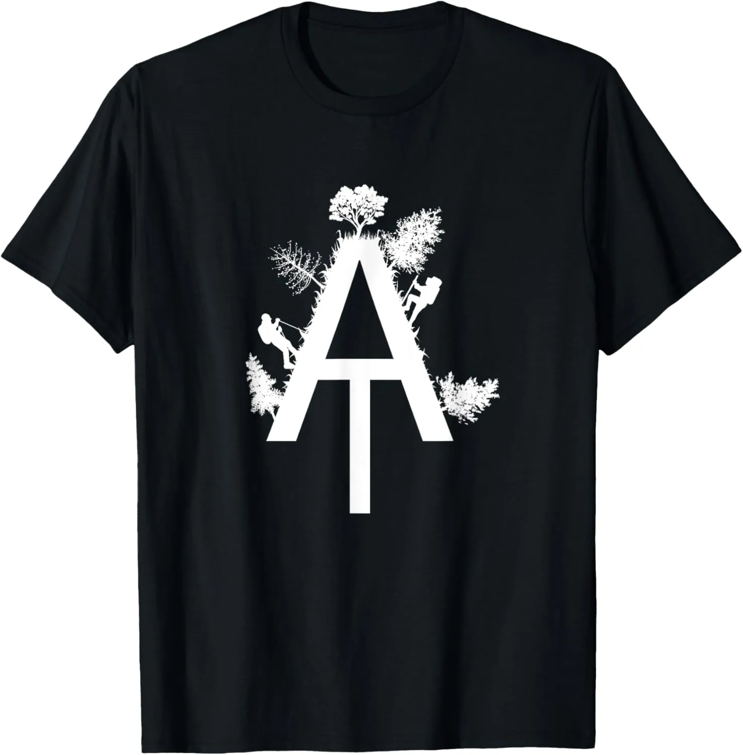 Appalachian Trail Hiking Climbing Mountain Forest Fun Tshirt