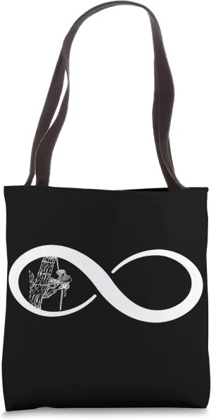 Arborist Infinity Tree Climbing Outdoorsman Lumberjack Tote Bag