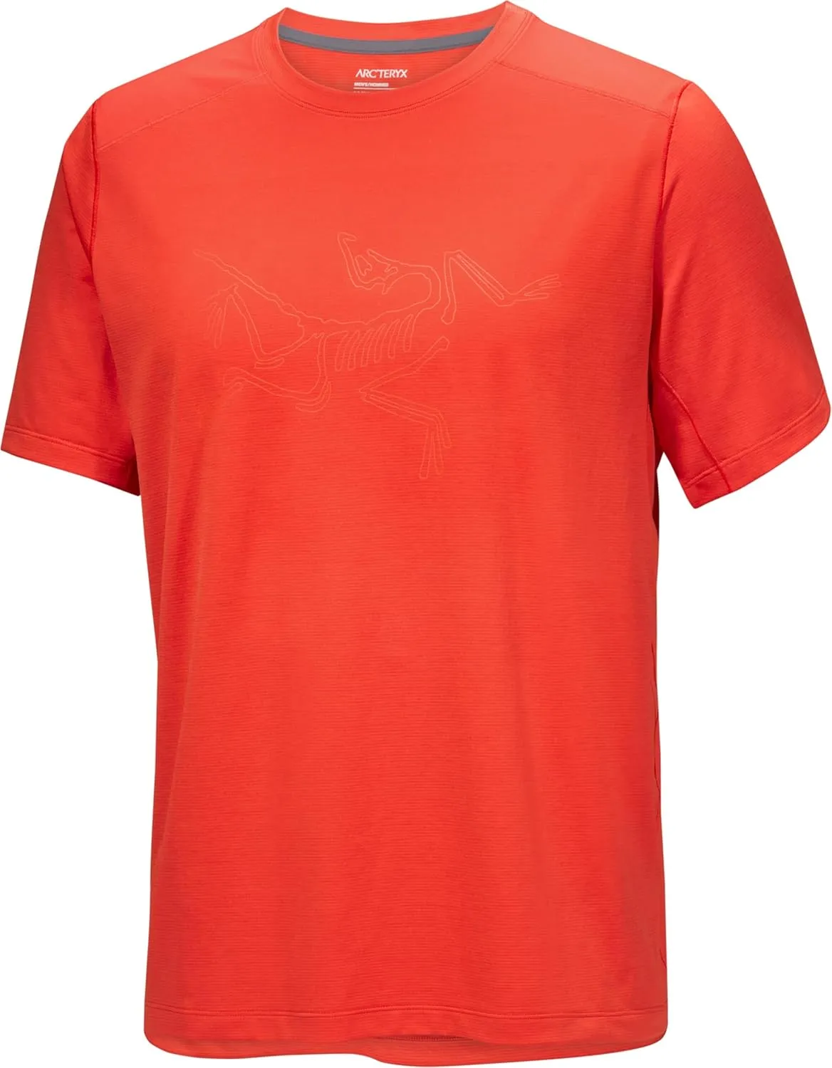 Arc'teryx Cormac Logo Shirt SS Men's | UPF 40  Sweat-Wicking Tee for Climbing - Redesign