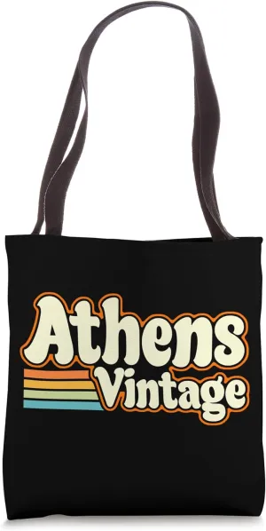 Athens Vintage Tote Bag