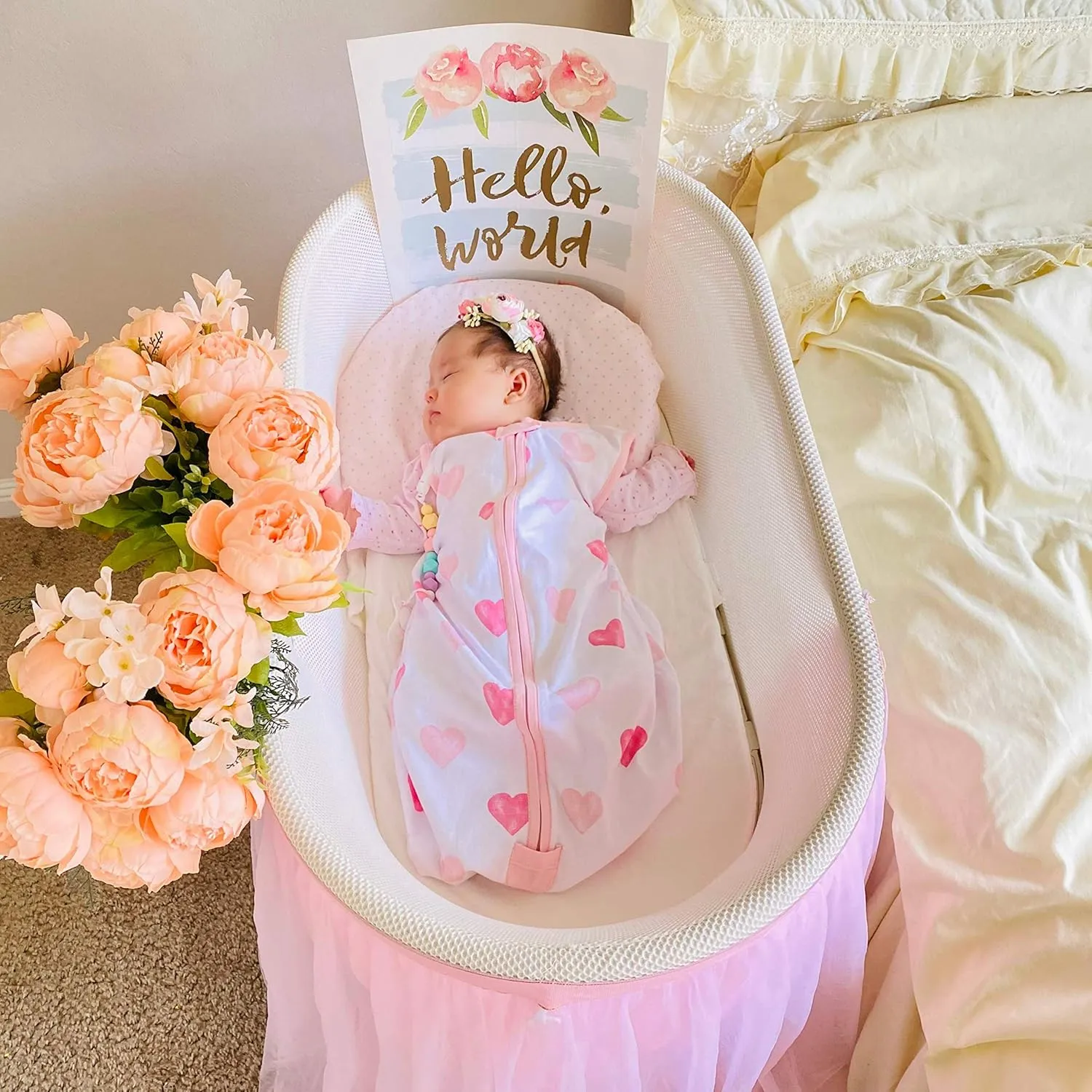Baby Sleep Sack 1.0 TOG, Organic Cotton Baby Wearable Blanket with Two-Way Zipper, Swaddle Transition Baby Sleeping Bag, All-Season Sleep Sack for Newborn Infant Toddler Boy Girl