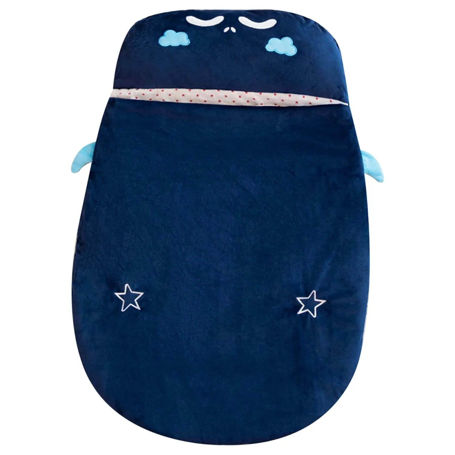 Baby Sleep Sack, Soft Plush Baby Sleeping Bag with Double Zipper 35x21" Baby Sleeping Bag Wrap Blanket Cartoon Toddler Sleeping Bag Sack Baby Sleeping Bag
