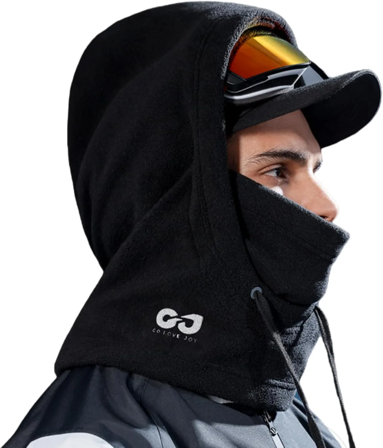 Balaclava Fleece Ski Mask for Men Women Winter Face Masks Windproof Hooded Scarf Cold Weather Hat Neck Warmer