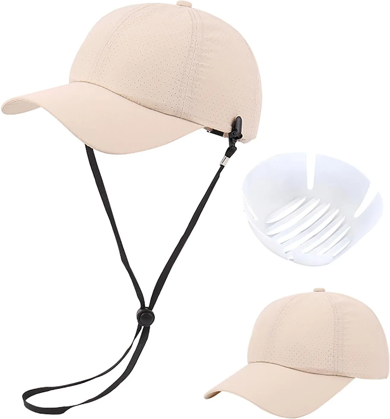 Baseball Cap,Anticollisions Baseball Hat for Sport Quick Drying Breathable Helmets Outdoor Camping Mountain Climbing