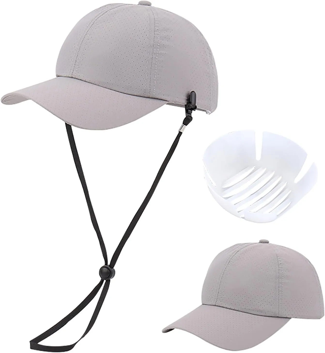 Baseball Cap,Anticollisions Baseball Hat for Sport Quick Drying Breathable Helmets Outdoor Camping Mountain Climbing