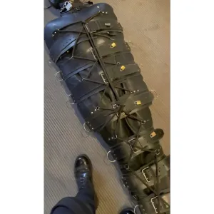 BDSM Mummy Bag | Leather Bondage Mummy Sleeping Bag