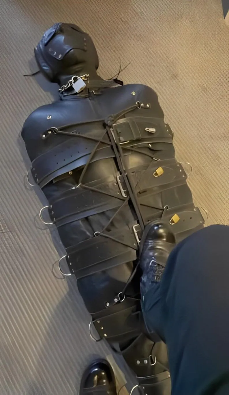 BDSM Mummy Bag | Leather Bondage Mummy Sleeping Bag