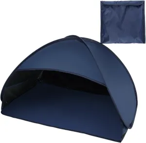 Beach Face Shade - Small Tent with Light Blocking - Waterproof Sun Shade with Face Protection for Hiking, Beach, Camping and Outdoor Activities
