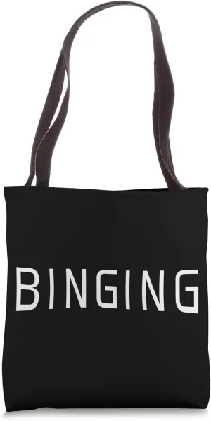 Binging TV Tote Bag