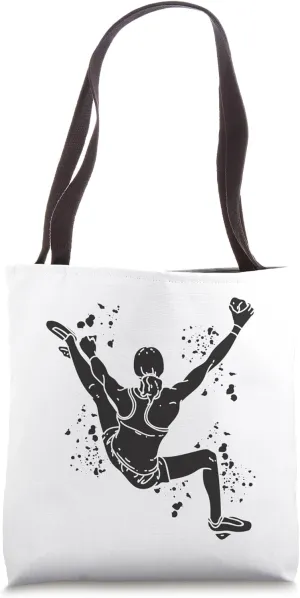 Boulderer Colorsplash Boulder Kids Bouldering Tote Bag