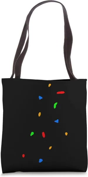 Bouldering Climber Rock Mountain Climbing Gym Boulder Tote Bag