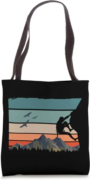Bouldering Mountains Climber Rock Boulder Tote Bag