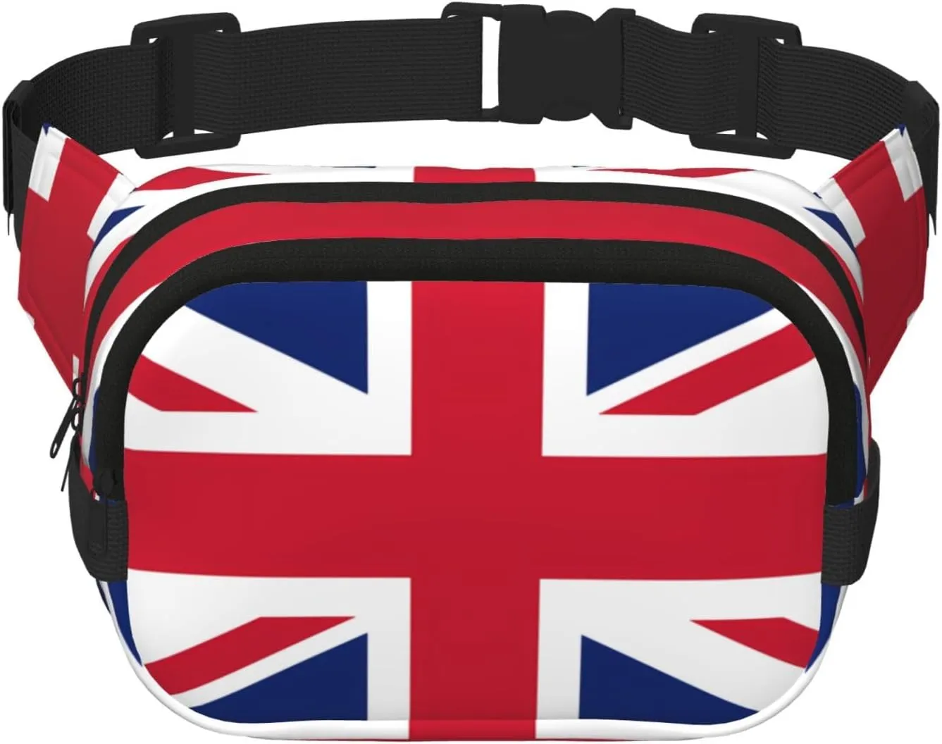 British Flag Travel Waist Bag Suitable For Running, Cycling And Outdoor Adventures, Store Mobile Phones And Credit Cards