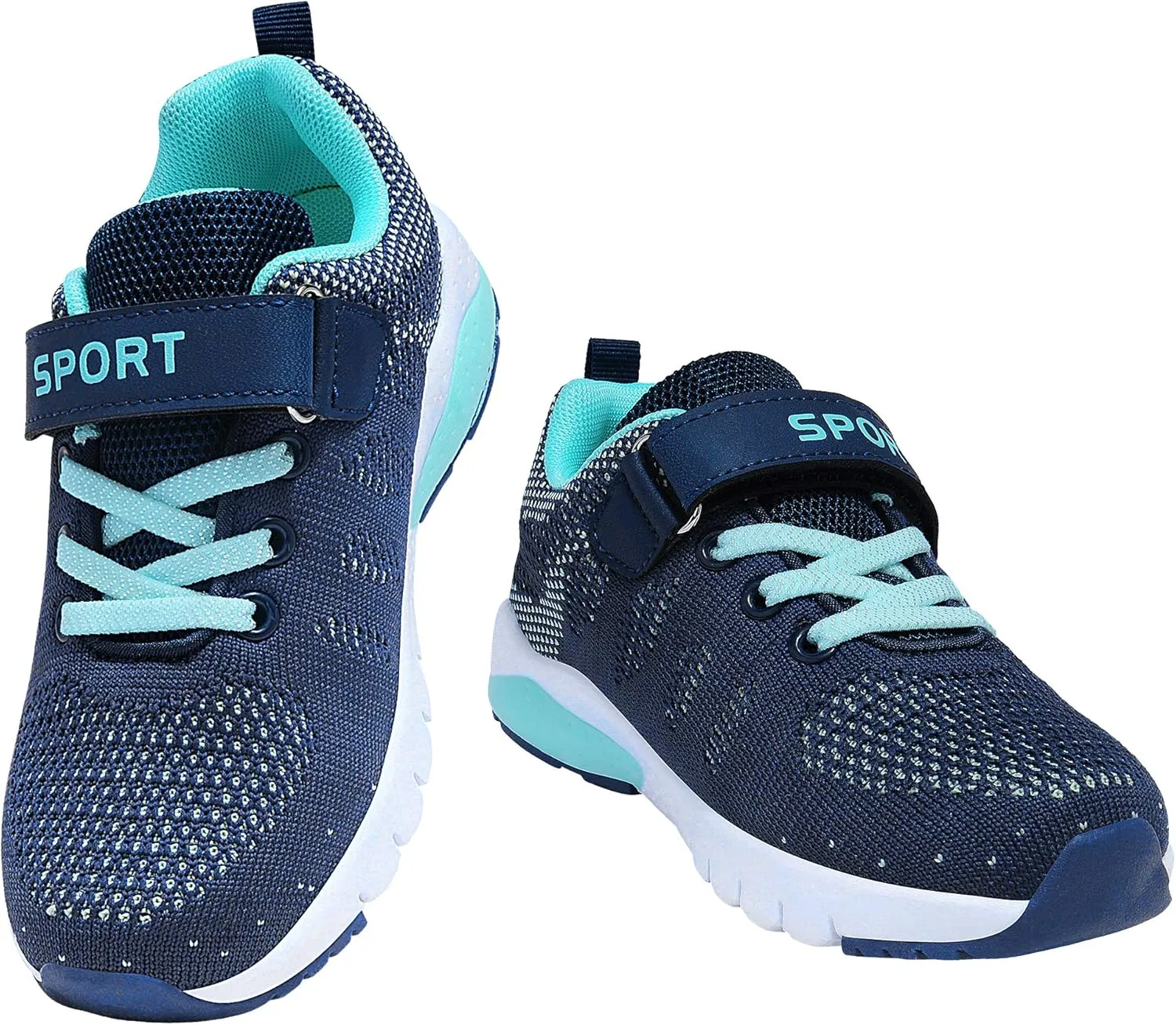 Caitin Kids Running Tennis Shoes Lightweight Casual Walking Sneakers for Toddler Little Big Boys and Girls