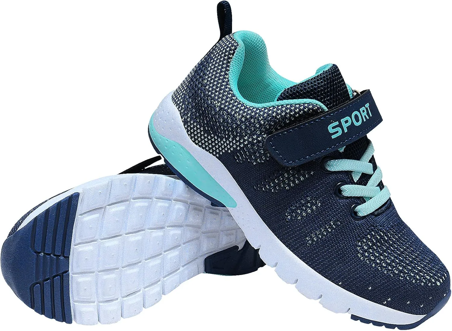 Caitin Kids Running Tennis Shoes Lightweight Casual Walking Sneakers for Toddler Little Big Boys and Girls