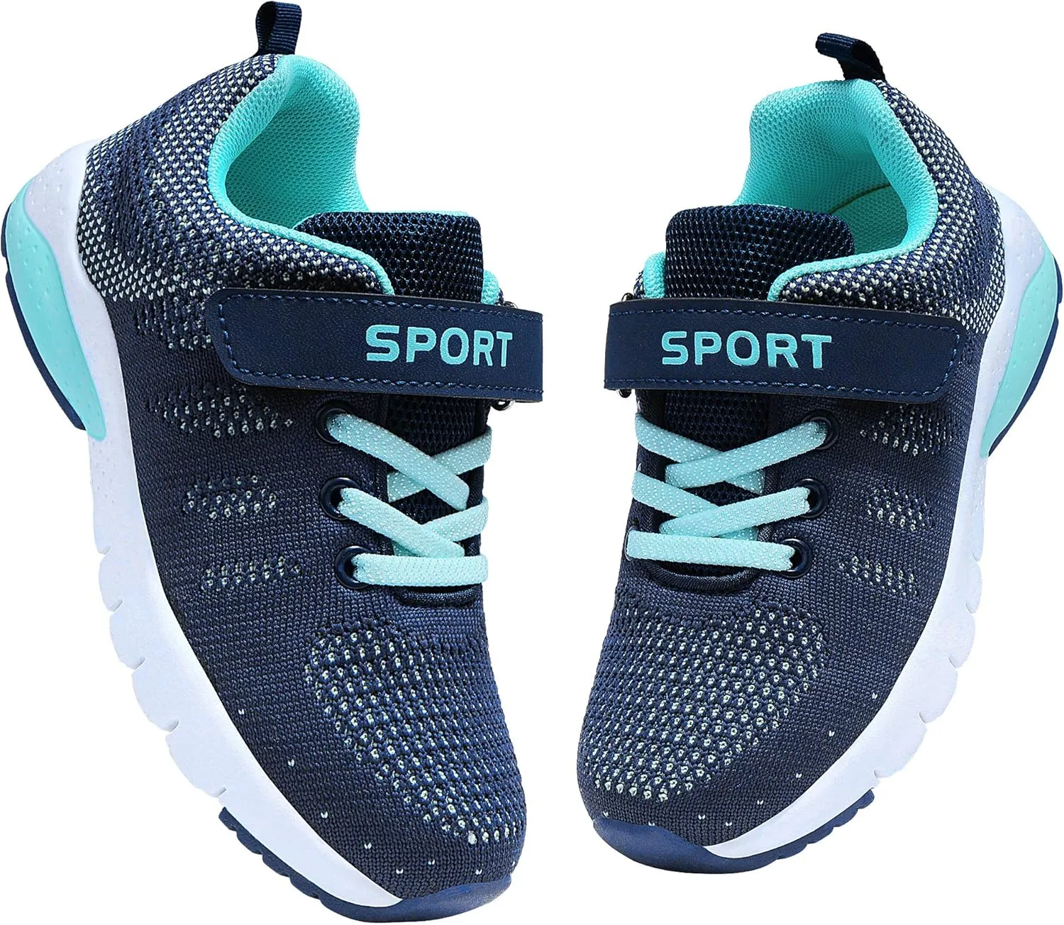 Caitin Kids Running Tennis Shoes Lightweight Casual Walking Sneakers for Toddler Little Big Boys and Girls