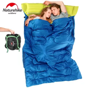 Camping Bag Tourism Sleeping Cotton Best deal Adult Double Filling Sleeping Winter With Naturehike Bag Outdoor Impeccable Envelope Autumn Pillow