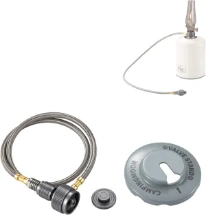 camping moon CAMPINGMOON 2 Outlet Adapter for EN417 Lindal Valve Canister & Device