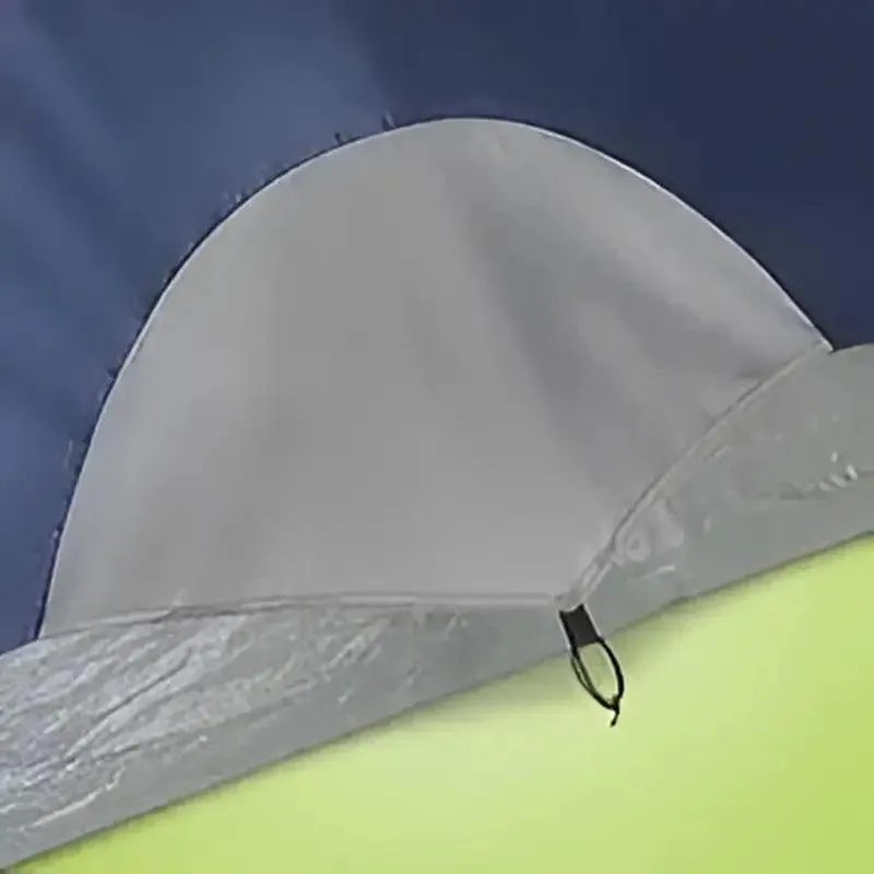 Camping Tent with Detachable Poles and Rain Cover