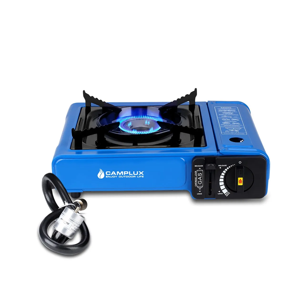 Camplux Duel Fuel (Propane And Butane) Portable Outdoor Camping Gas Stove, Single Burner with Carry Case