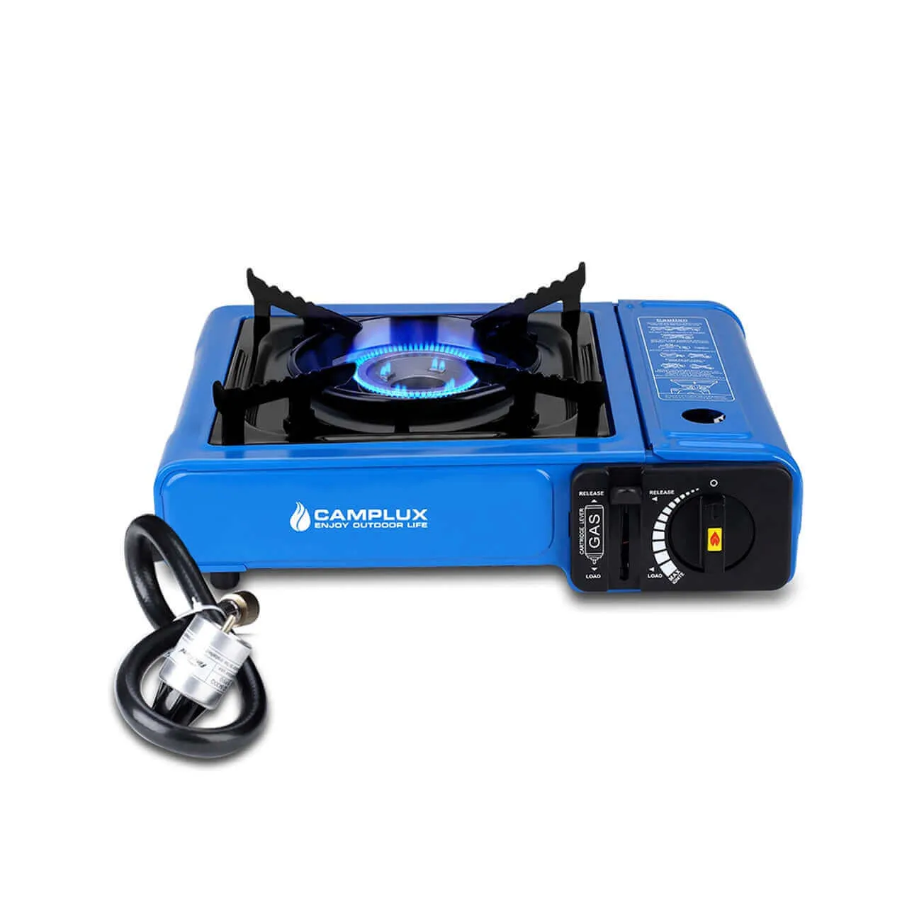 Camplux Duel Fuel (Propane And Butane) Portable Outdoor Camping Gas Stove, Single Burner with Carry Case