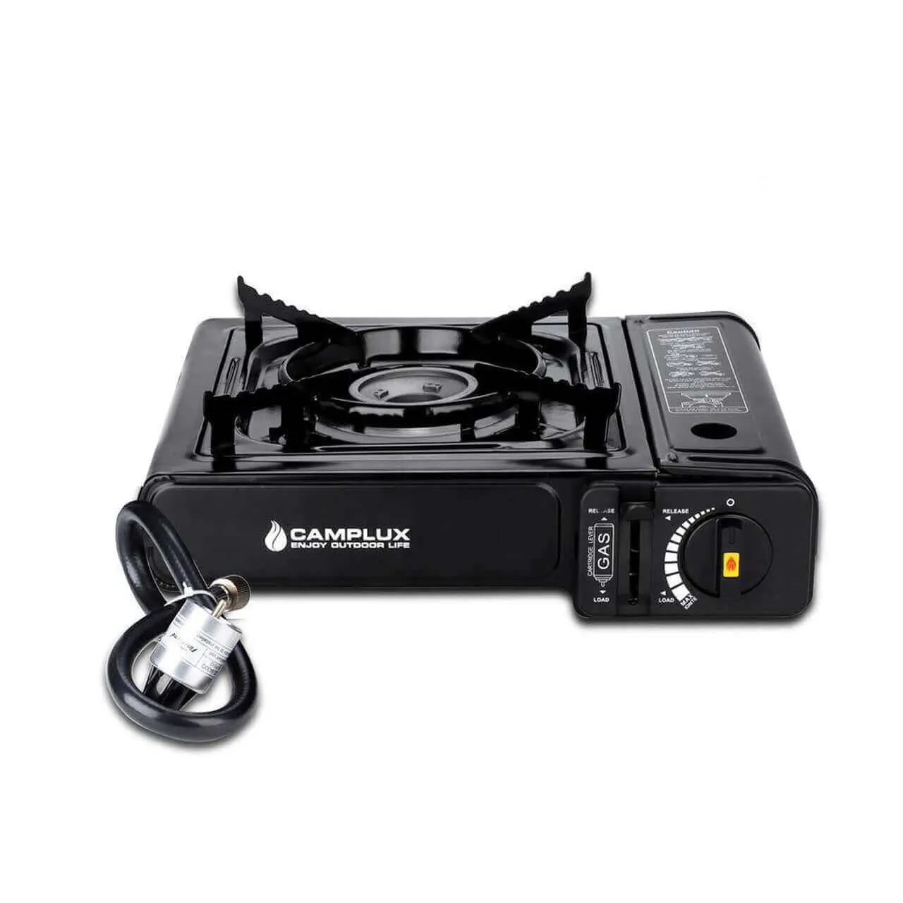 Camplux Duel Fuel (Propane And Butane) Portable Outdoor Camping Gas Stove, Single Burner with Carry Case