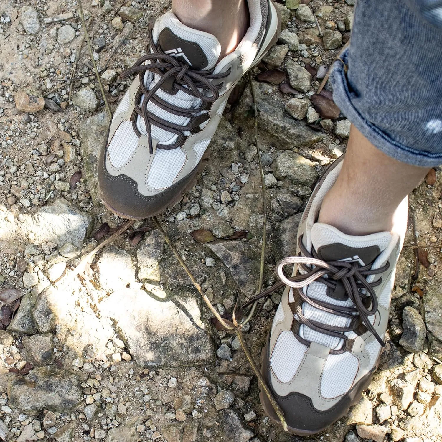 CC-Los Women's Waterproof Hiking Shoes Lightweight Breathable Walking Shoes for Outdoor Climbing Size 5.5-10.5
