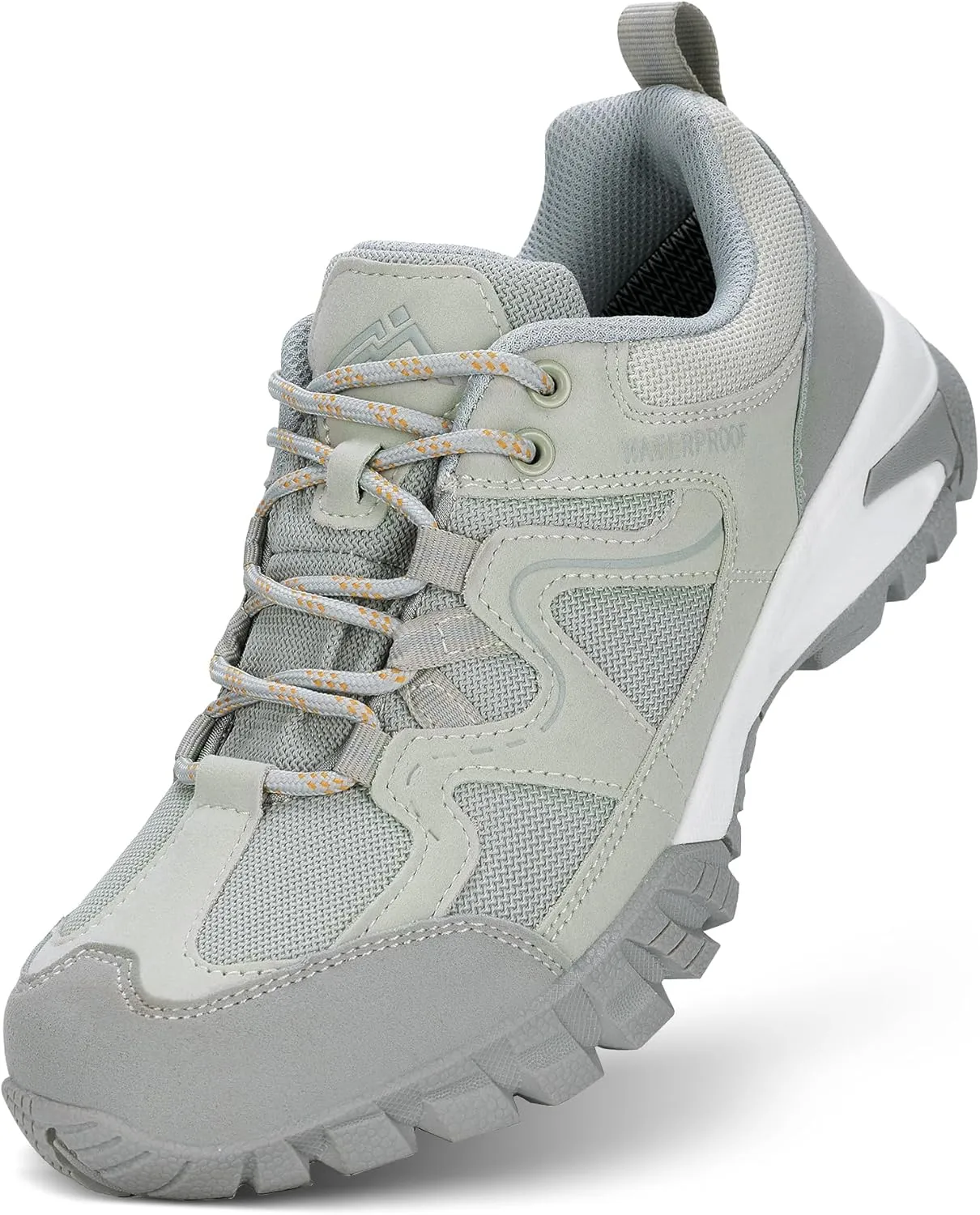 CC-Los Women's Waterproof Hiking Shoes Lightweight Breathable Walking Shoes for Outdoor Climbing Size 5.5-10.5