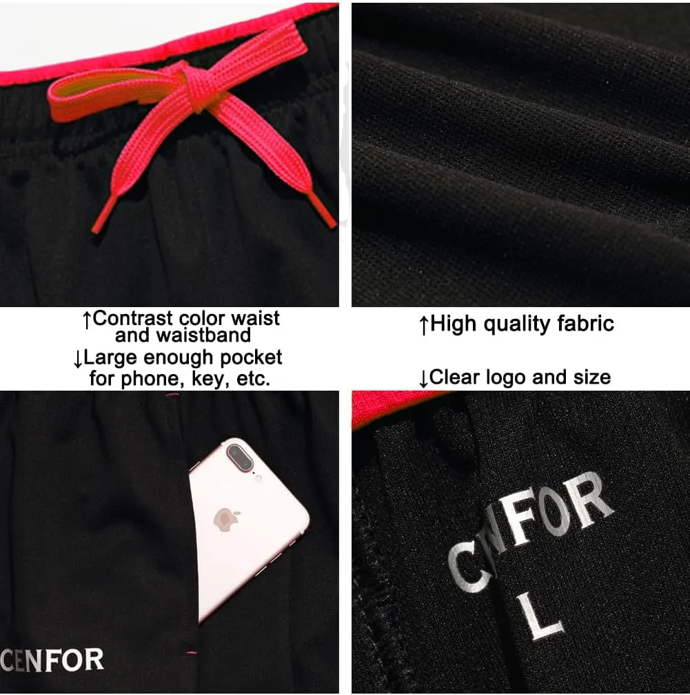 CENFOR Men's Sweatpants with Pockets Open Bottom Workout Pants, for Athletic, Jogging, Training, Casual