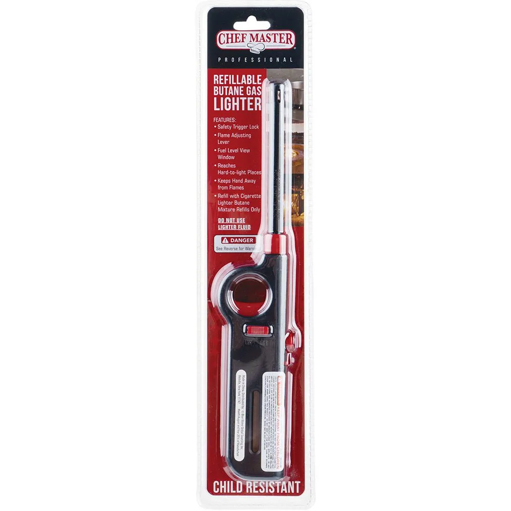 Chef Master Refillable Butane Lighter (24-pack)